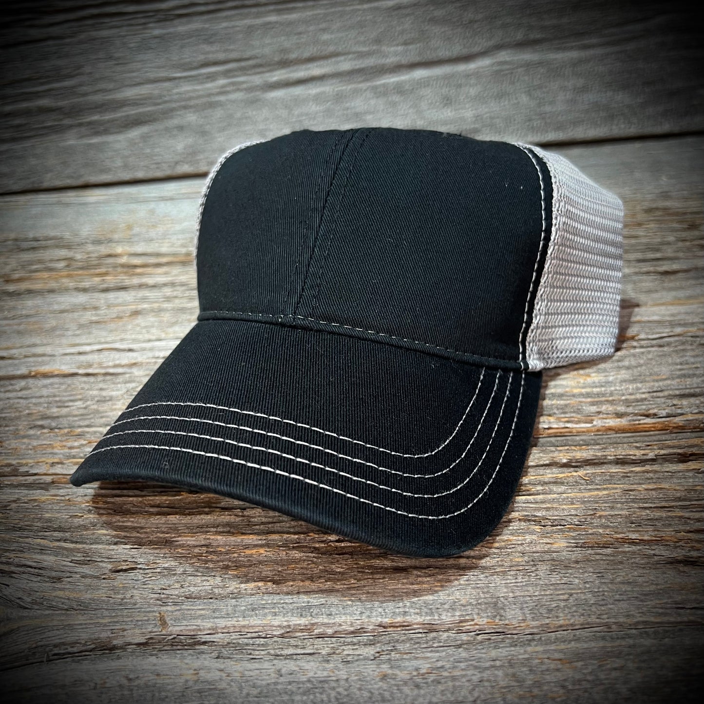 Kaukauna Football Leather Patch Hats
