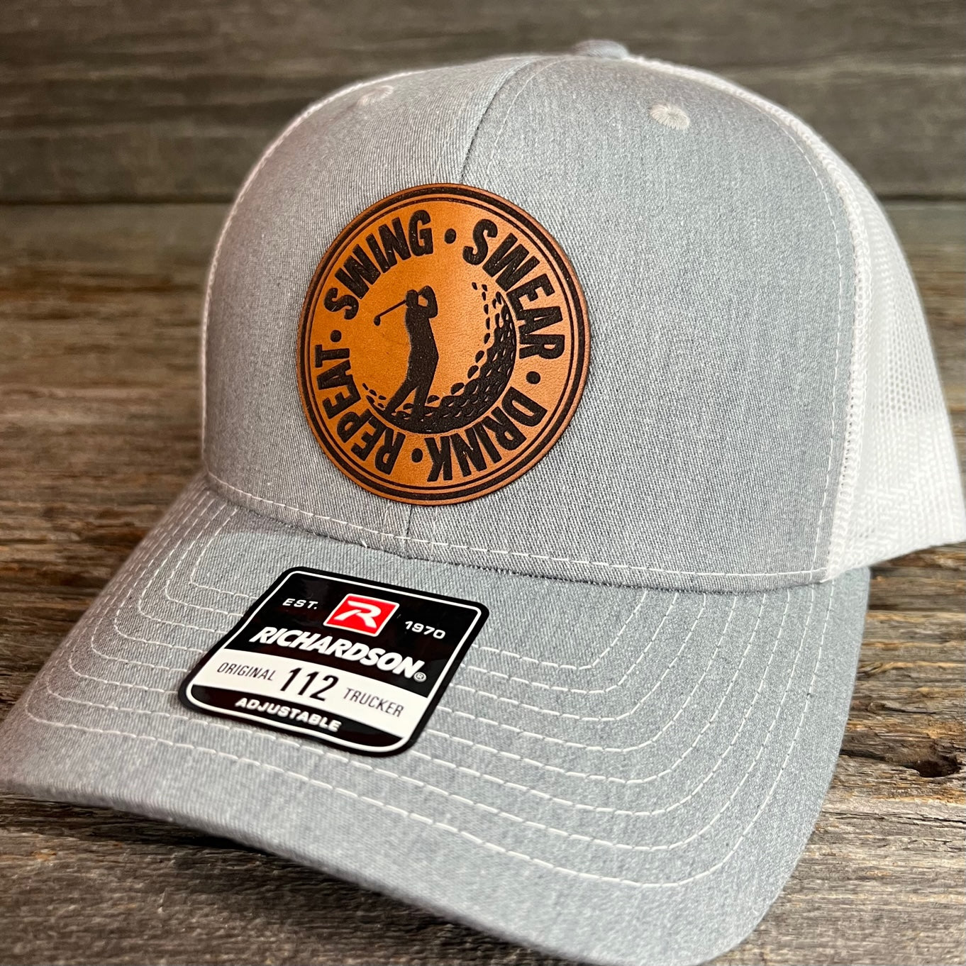 Funny Golf Hats - Click next pic for patches