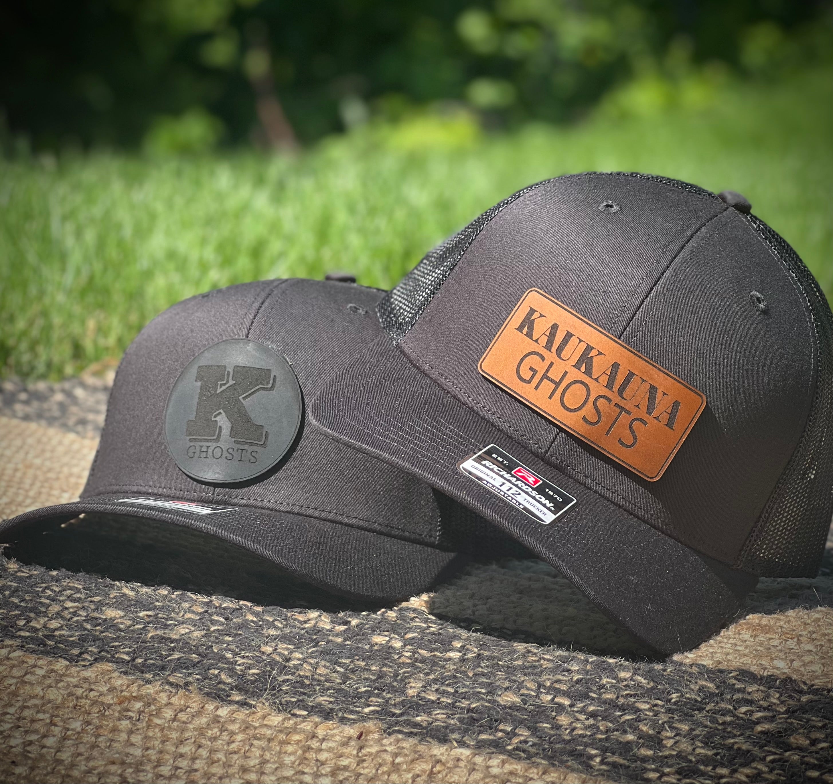 Leather Patch Trucker Hat — Nomans