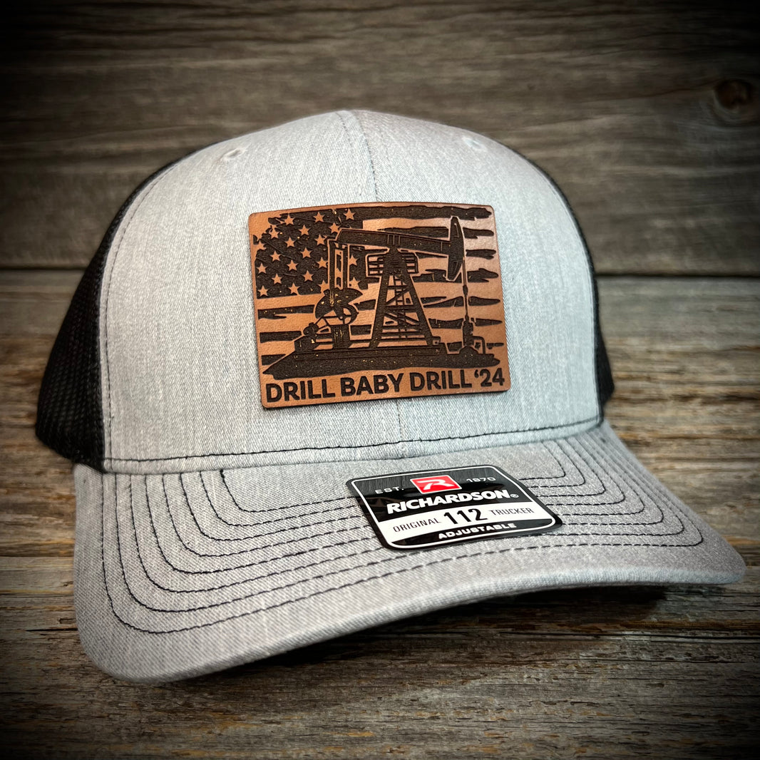 920 Hat Co. Leather Patch Stamped Hats Combined Locks, Wisconsin